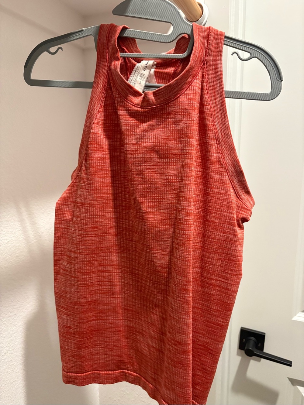 Athleta Heathered Coral Tank Top